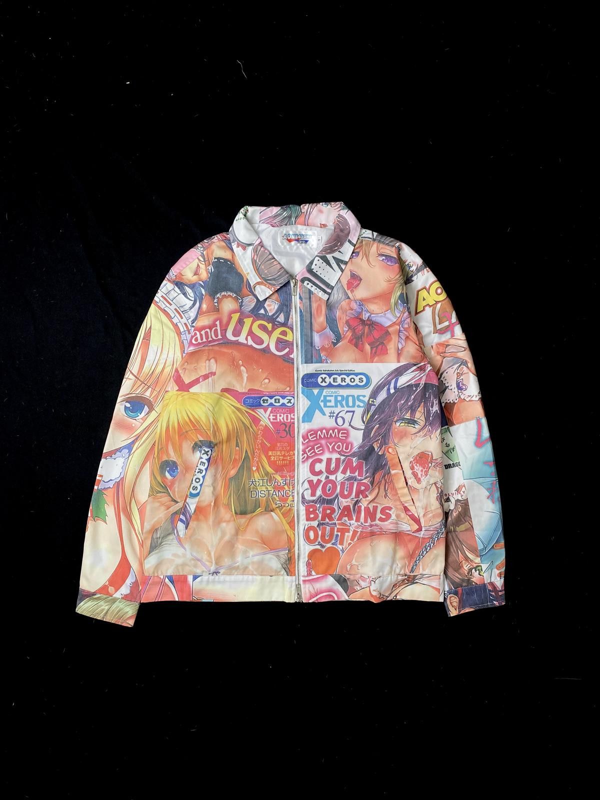 Japanese Brand Rare AONE4SURE Anime Inspired Graphic Jacket Small Oversized Size US S / EU 44-46 / 1 - 1 Thumbnail