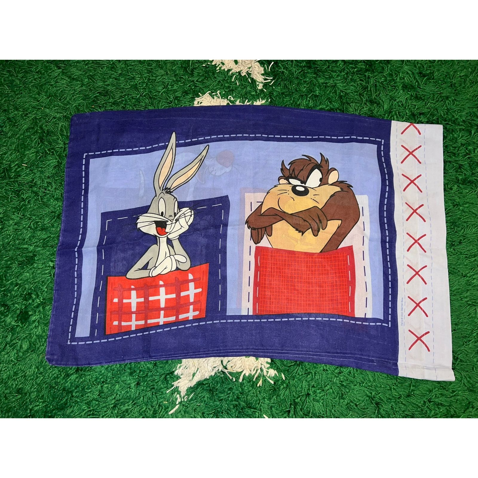 Warner Bros 2000 Looney Tunes Warner Bro's Characters Pillow Case OS Size ONE SIZE - 1 Thumbnail
