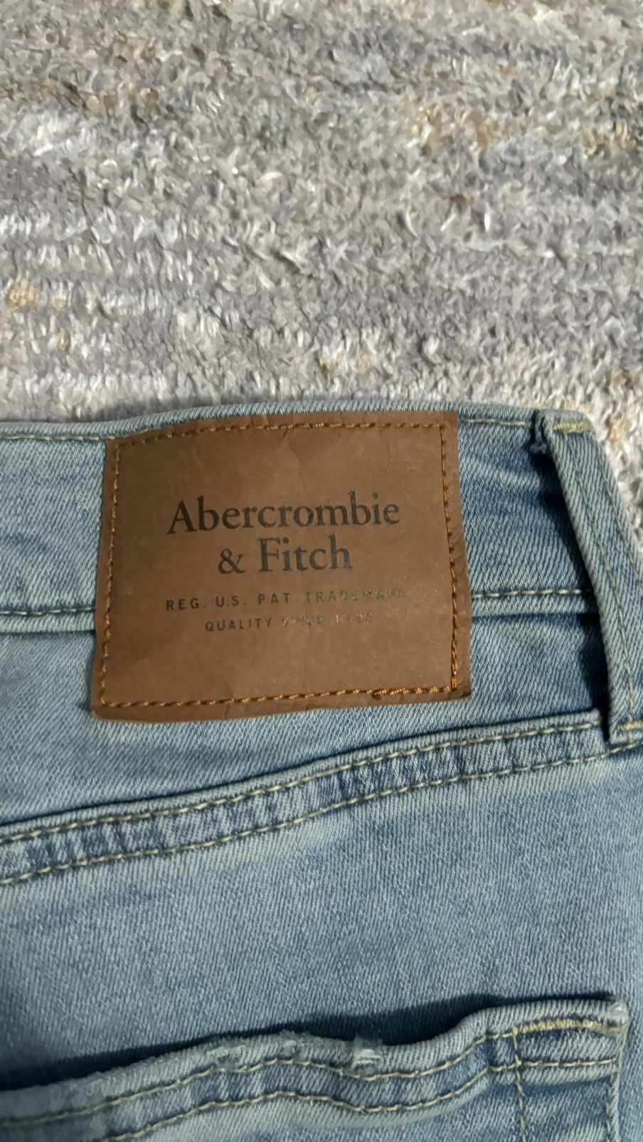 Abercrombie & Fitch Abercrombie & Fitch Slim Straight Jeans Size US 31 - 4 Thumbnail