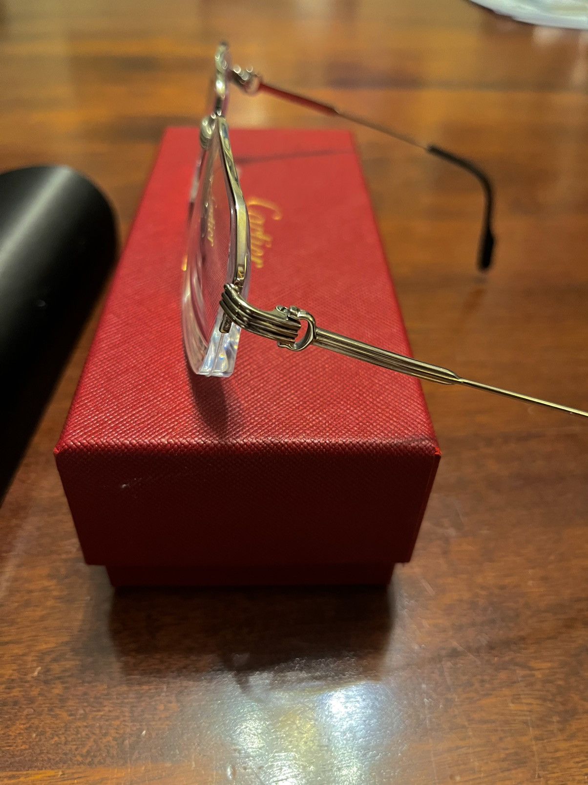 Cartier Cartier CT0285O 001 Silver Size ONE SIZE - 3 Thumbnail