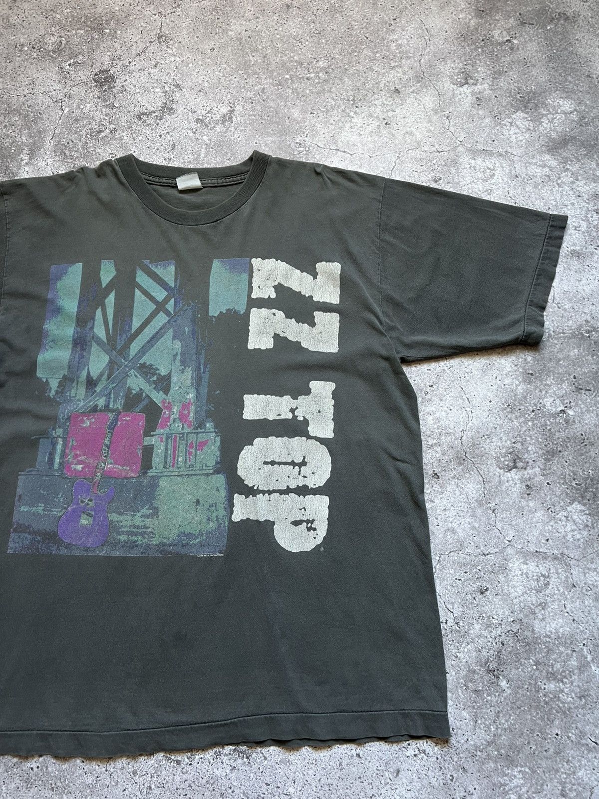 Band Tees × Vintage Vintage 90s ZZ Top Antenna Single Stich Rock Band T-shirt Size US XL / EU 56 / 4 - 3 Thumbnail