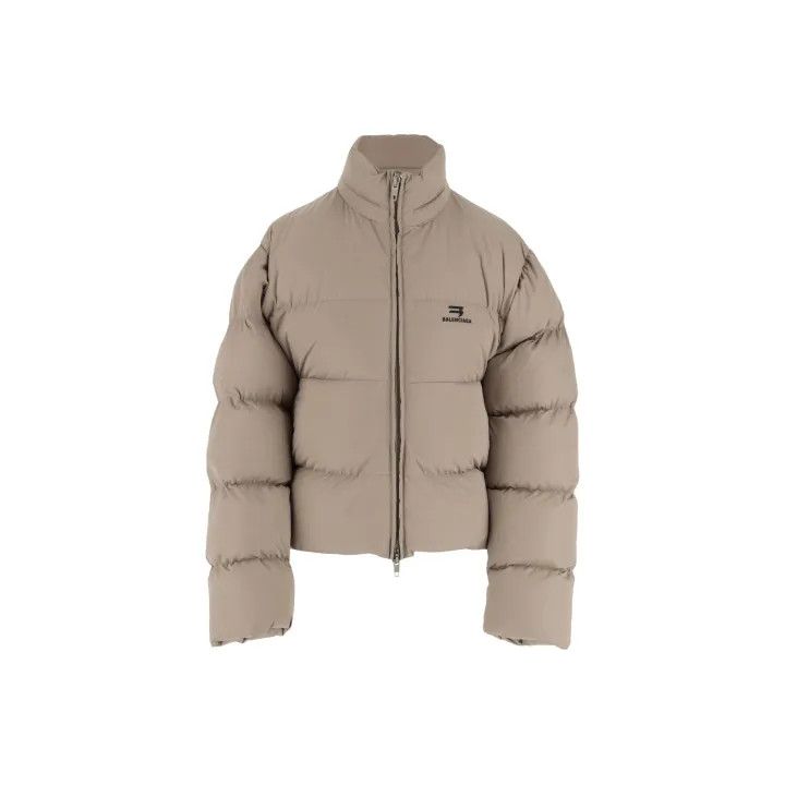 Balenciaga Balenciaga FW23 Color Logo High Neck Jacket 0079 Size S / US 4 / IT 40 - 1 Thumbnail