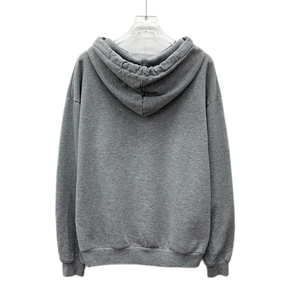 Celine Celine Grey Triomphe Embroidered Hooded Sweatshirt K26WX Size M / US 6-8 / IT 42-44 - 2 Thumbnail