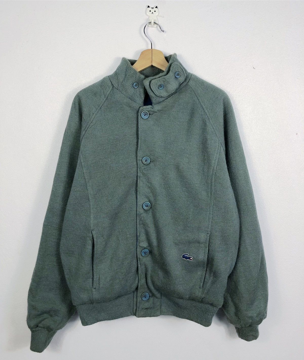 Lacoste Rare Vintage Lacoste Reversible Bomber Jacket Size US M / EU 48-50 / 2 - 7 Thumbnail