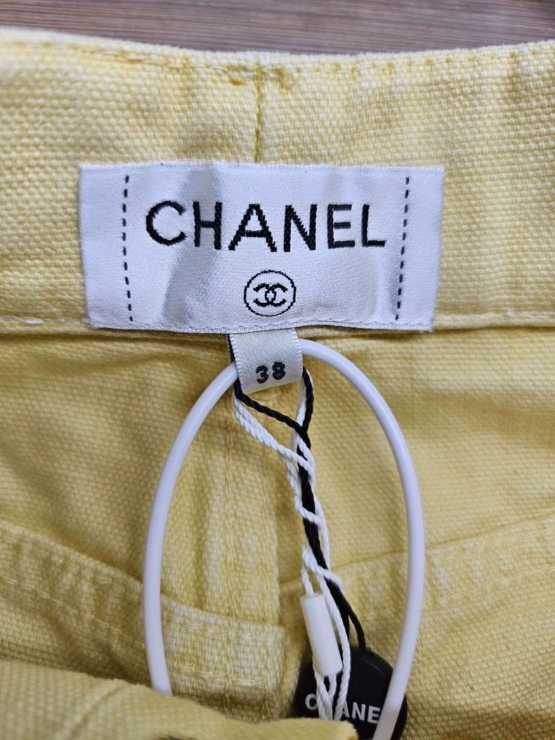 Chanel Chanel Solid color casual pants Size 25" / US 0 / IT 36 - 7 Thumbnail