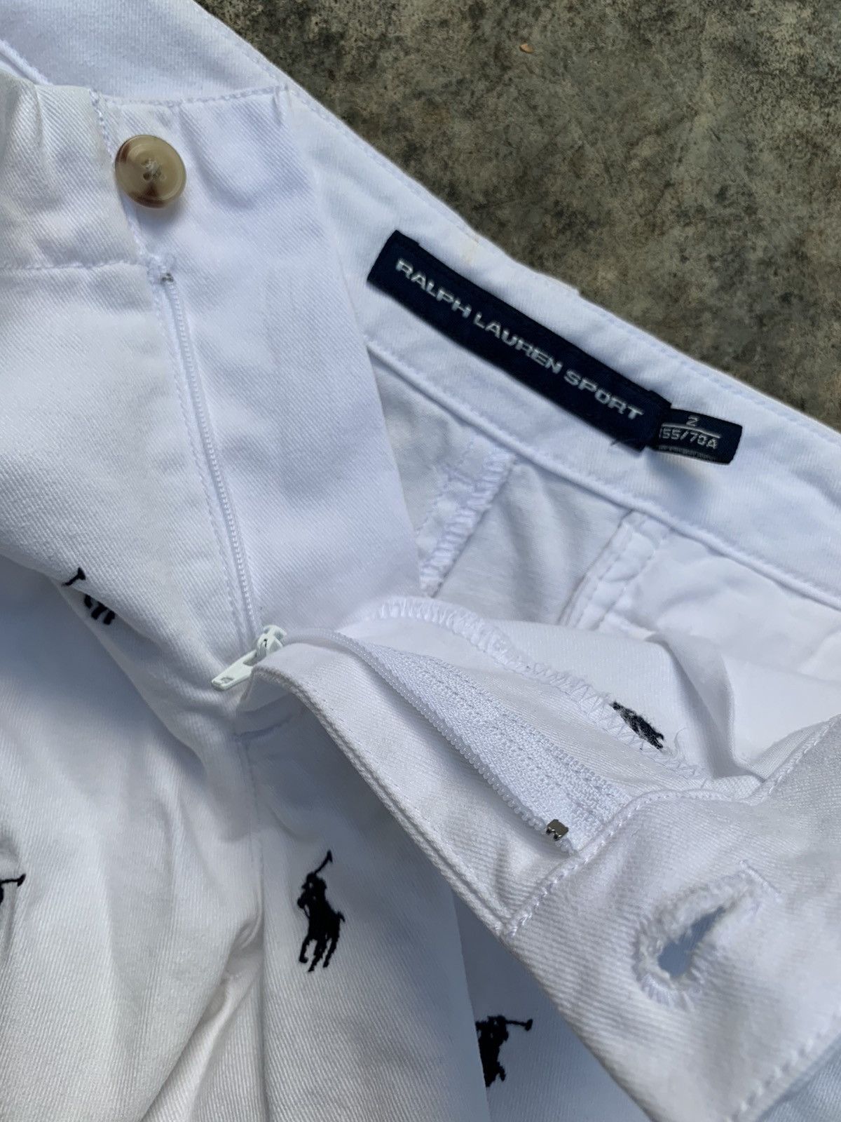 Polo Ralph Lauren × Vintage Vintage Polo Ralph Lauren Golf White Shorts Size 28" / US 6 / IT 42 - 3 Thumbnail