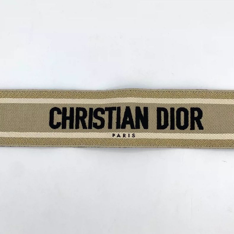 Dior Christian Dior Brown Logo Belt 81.5*6.5cm-2505 Size ONE SIZE - 5 Thumbnail