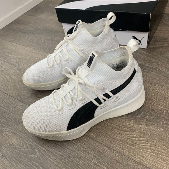 Puma Puma Clyde Court GW Jr Running Shoes Sneakers White Size 6.5 Size US 6.5 / IT 36.5 - 7 Thumbnail