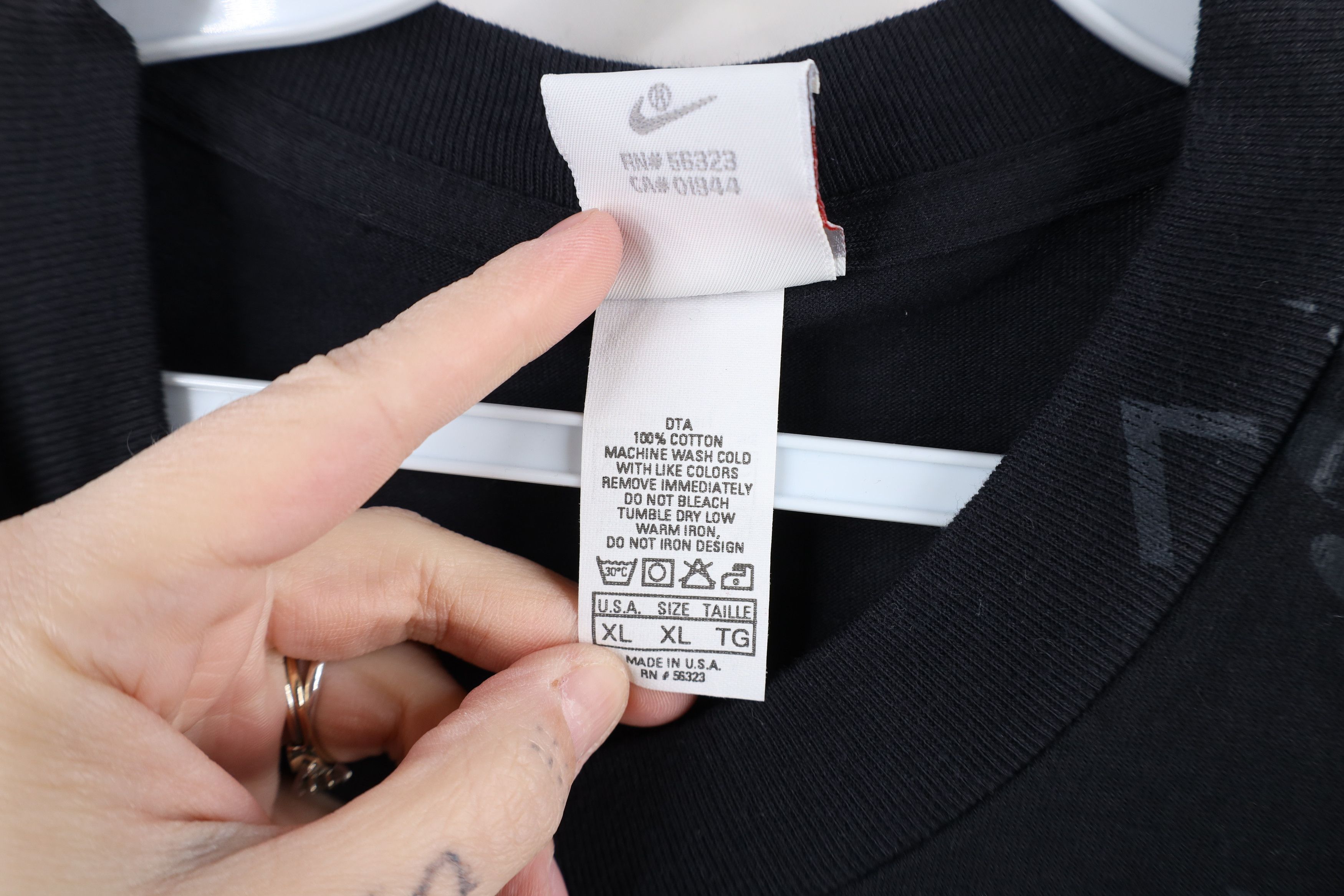 Nike × Vintage Vintage 90s Nike Challenge Court Tennis Lipton T-Shirt USA Size US XL / EU 56 / 4 - 9 Thumbnail