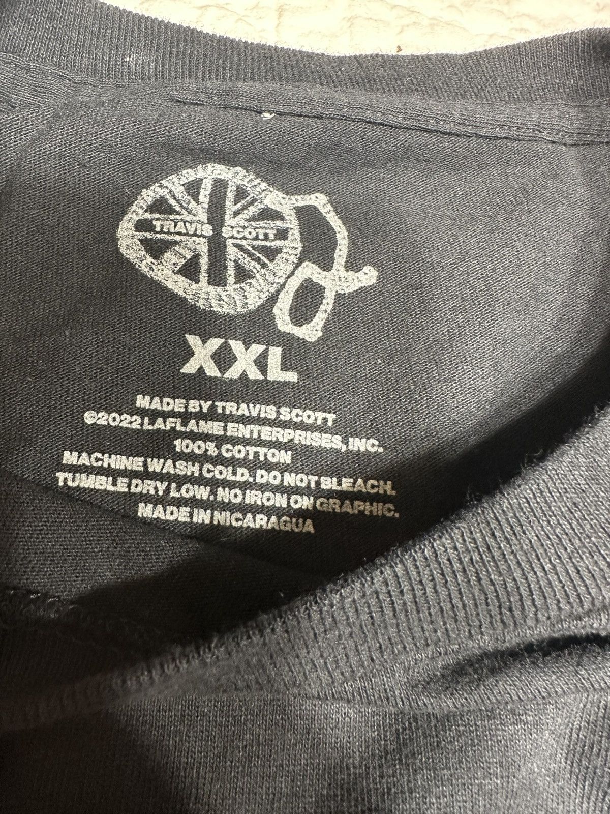 Travis Scott Travis Scott London Exclusive Tee/Size 2XL Size US XXL / EU 58 / 5 - 5 Thumbnail
