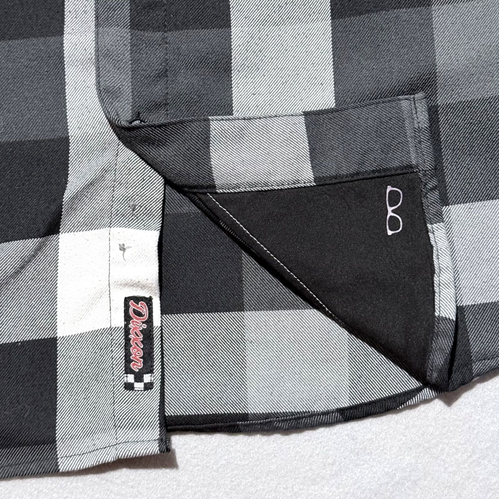 Vintage Dixxon Flannel Co. Finish Line Shirt Men Black Buffalo Plaid Button Up XS Shirt Men Black Buffalo Plaid Button Up XS Size US XS / EU 42 / 0 - 3 Thumbnail