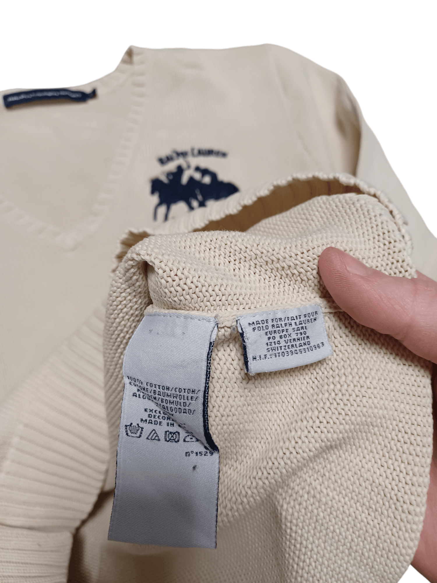 Ralph Lauren Sport VINTAGE POLO RALPH LAUREN SPORT EMBROIDERED LOGO SWEATER Size US M / EU 48-50 / 2 - 4 Thumbnail