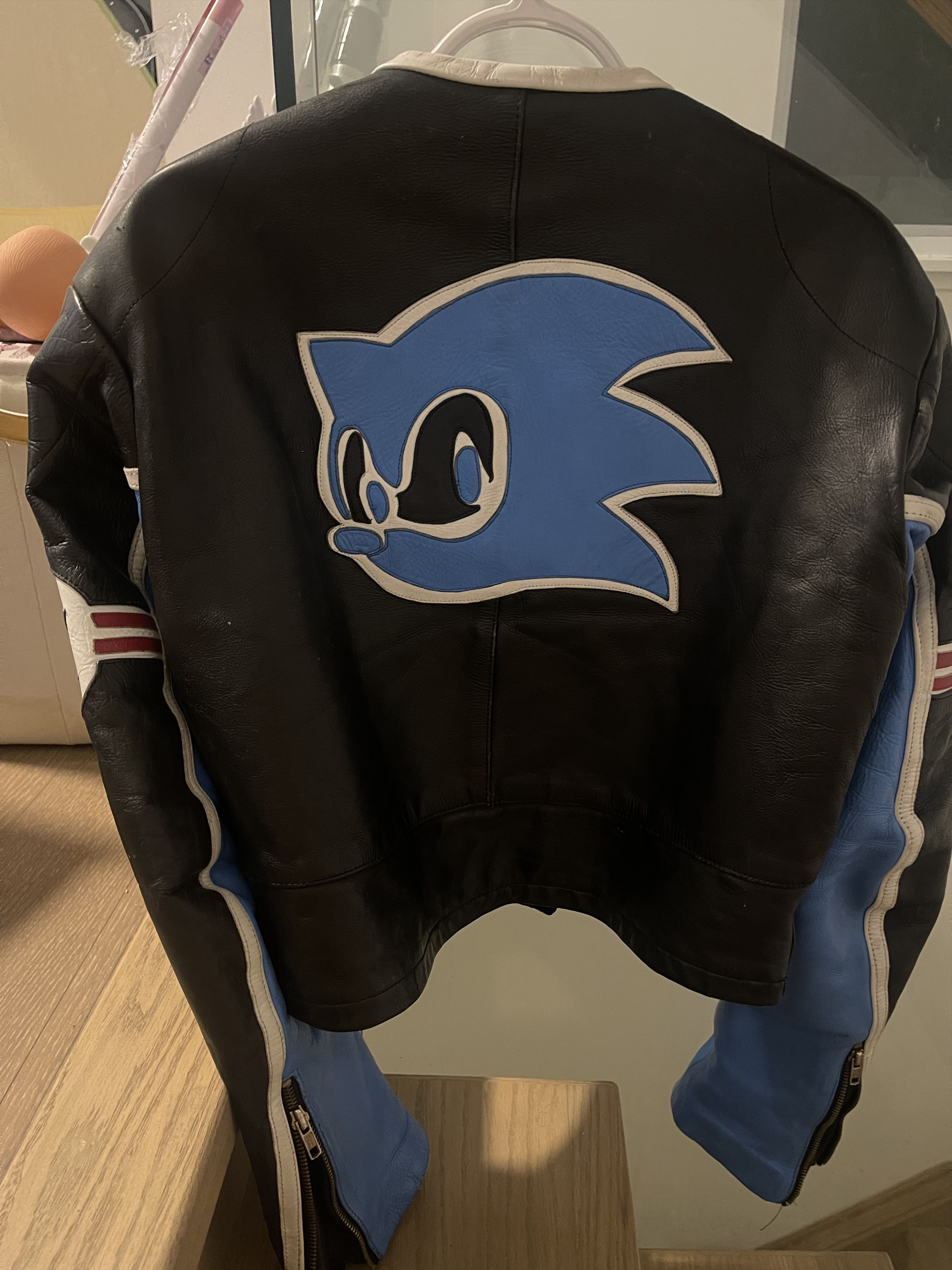 Other Vintage Sonic The Hedgehog SEGA Jacket Size US L / EU 52-54 / 3 - 3 Thumbnail