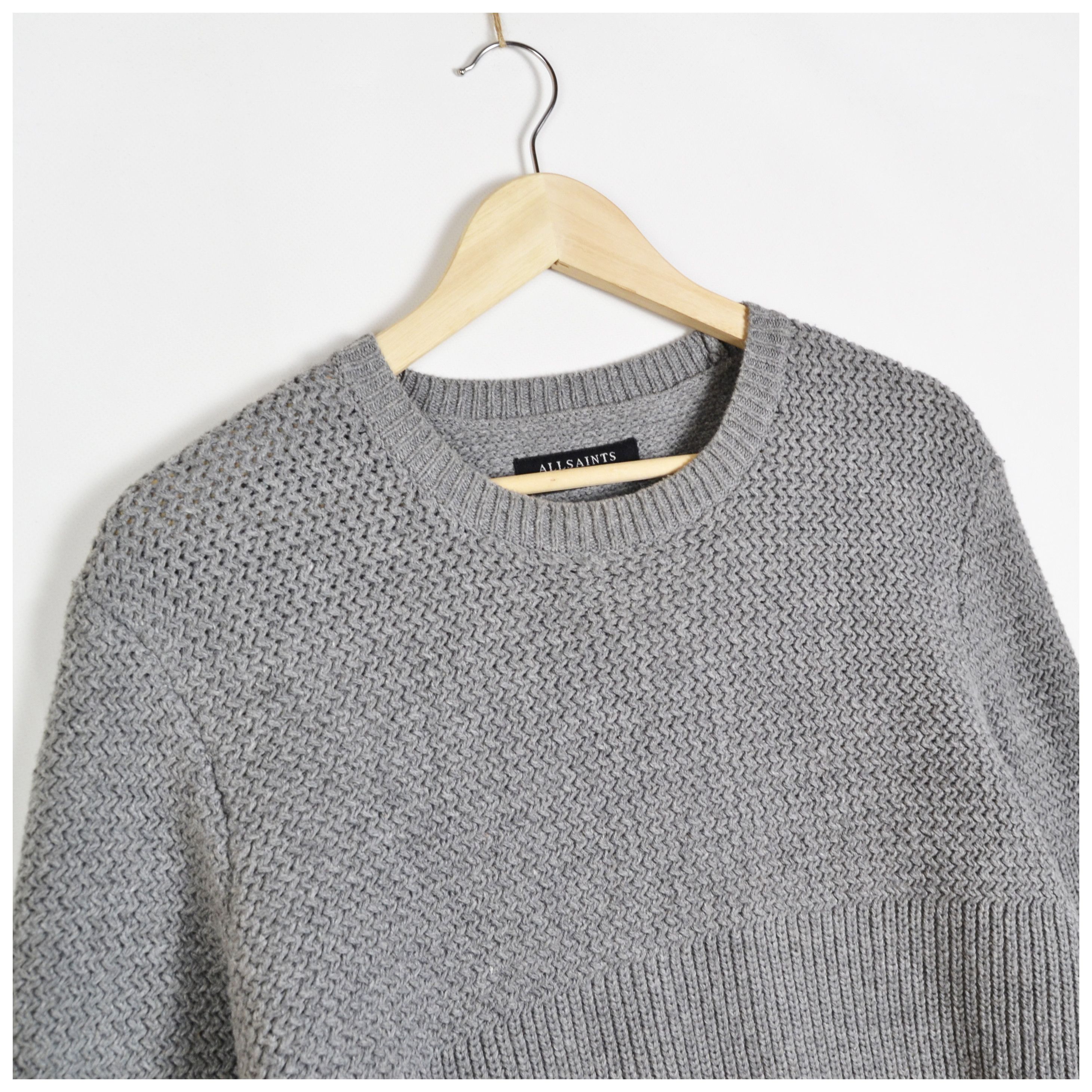 Allsaints ALLSAINTS Karnett Crew Boxy Heavy Knit Sweater S/M* Size US S / EU 44-46 / 1 - 2 Thumbnail