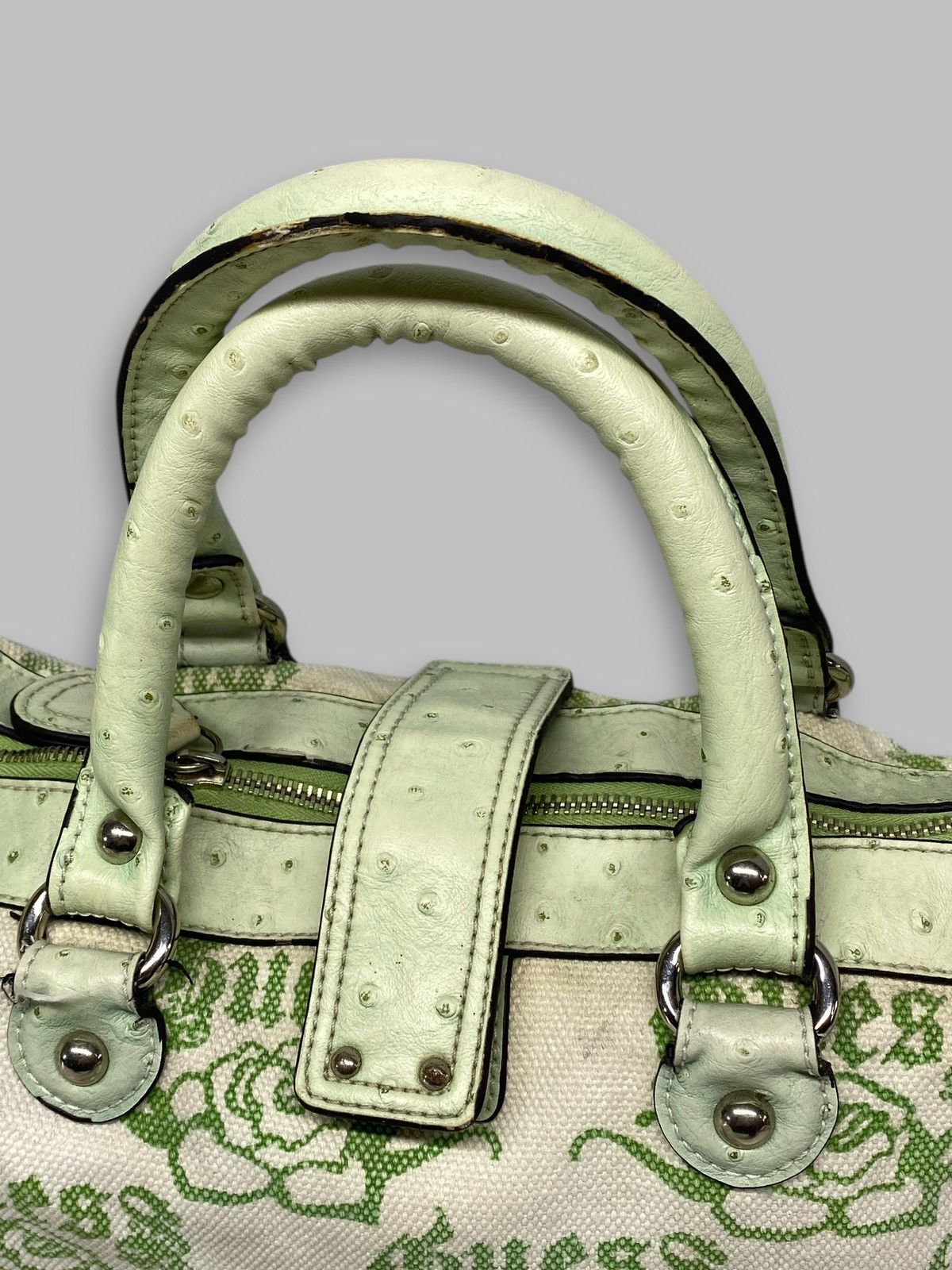 Guess 🔥 GUESS ROSE LOGO BAG Y2K GLAM GRUNGE PARIS HILTON ERA VIBES Size ONE SIZE - 4 Thumbnail
