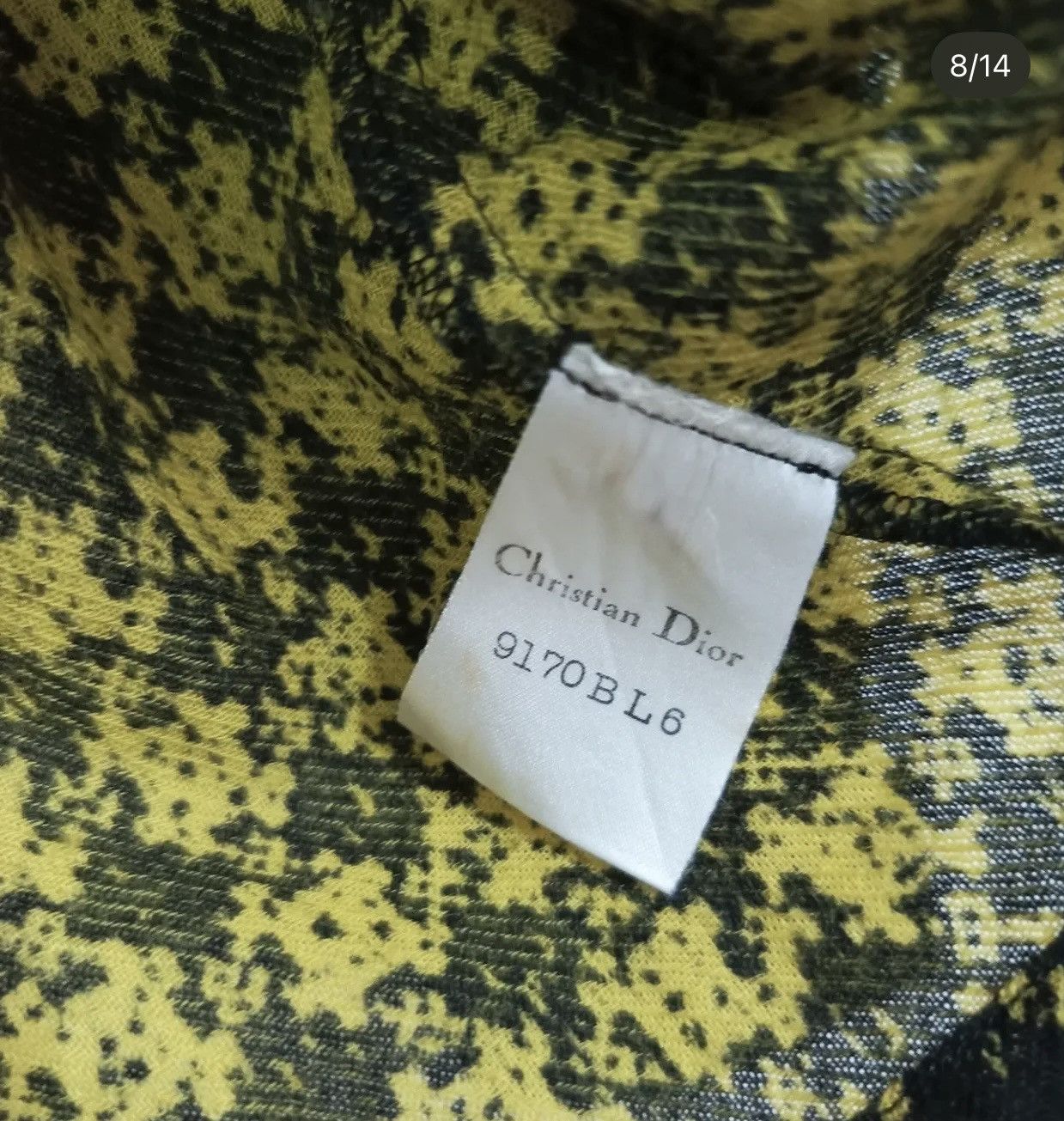 Christian Dior Monsieur Vintage Christian Dior Button Down Shirt Blouse Size M / US 6-8 / IT 42-44 - 8 Thumbnail