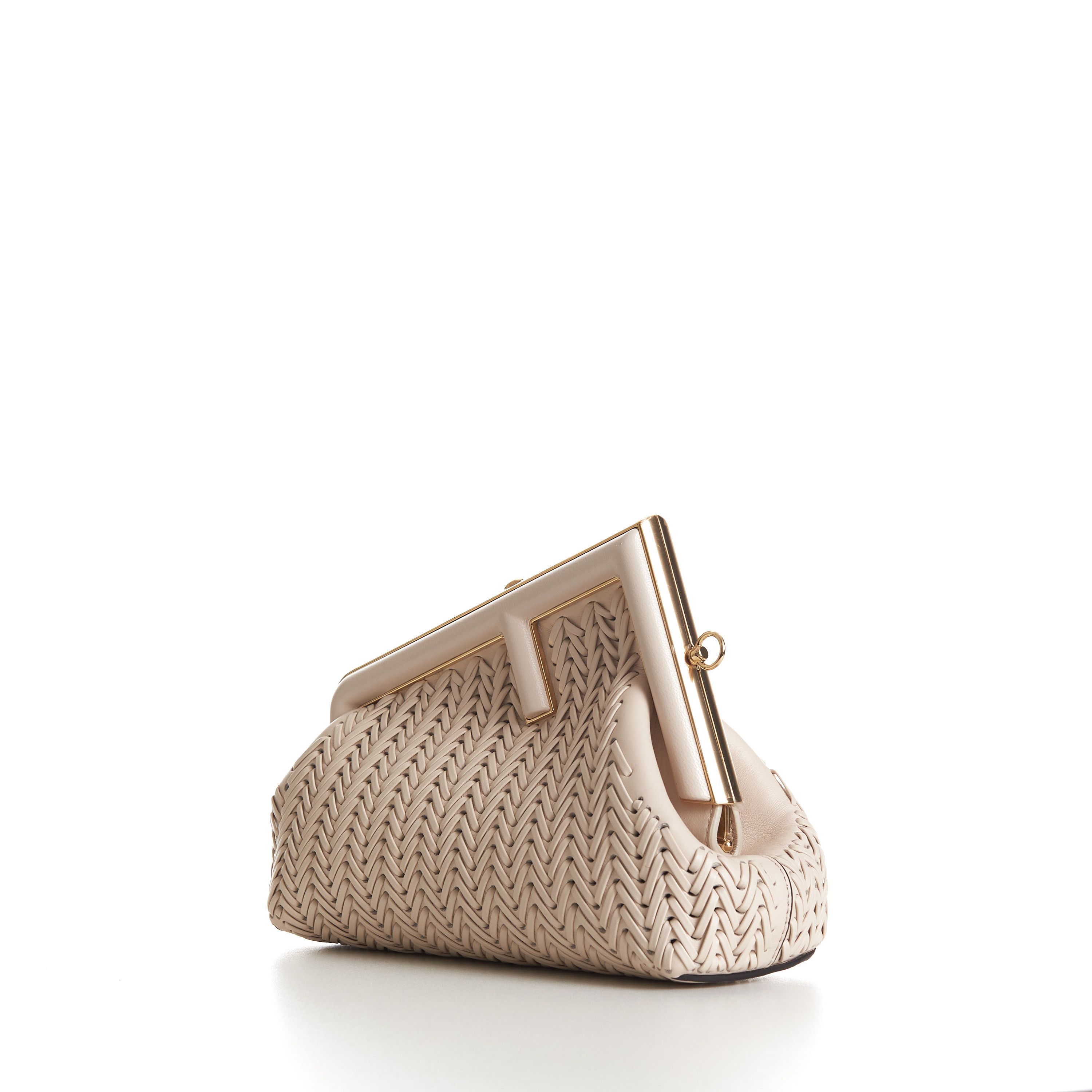 Fendi First Small Camellia Interlaced Leather Bag Size ONE SIZE - 2 Thumbnail