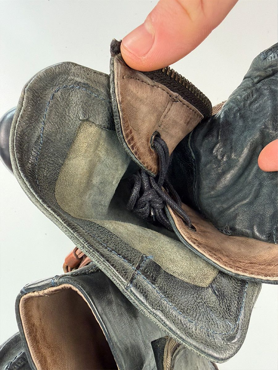 A.S.98 Airstep A.S.98 high-top boots with buckles and studs Size US 7 / IT 37 - 8 Thumbnail