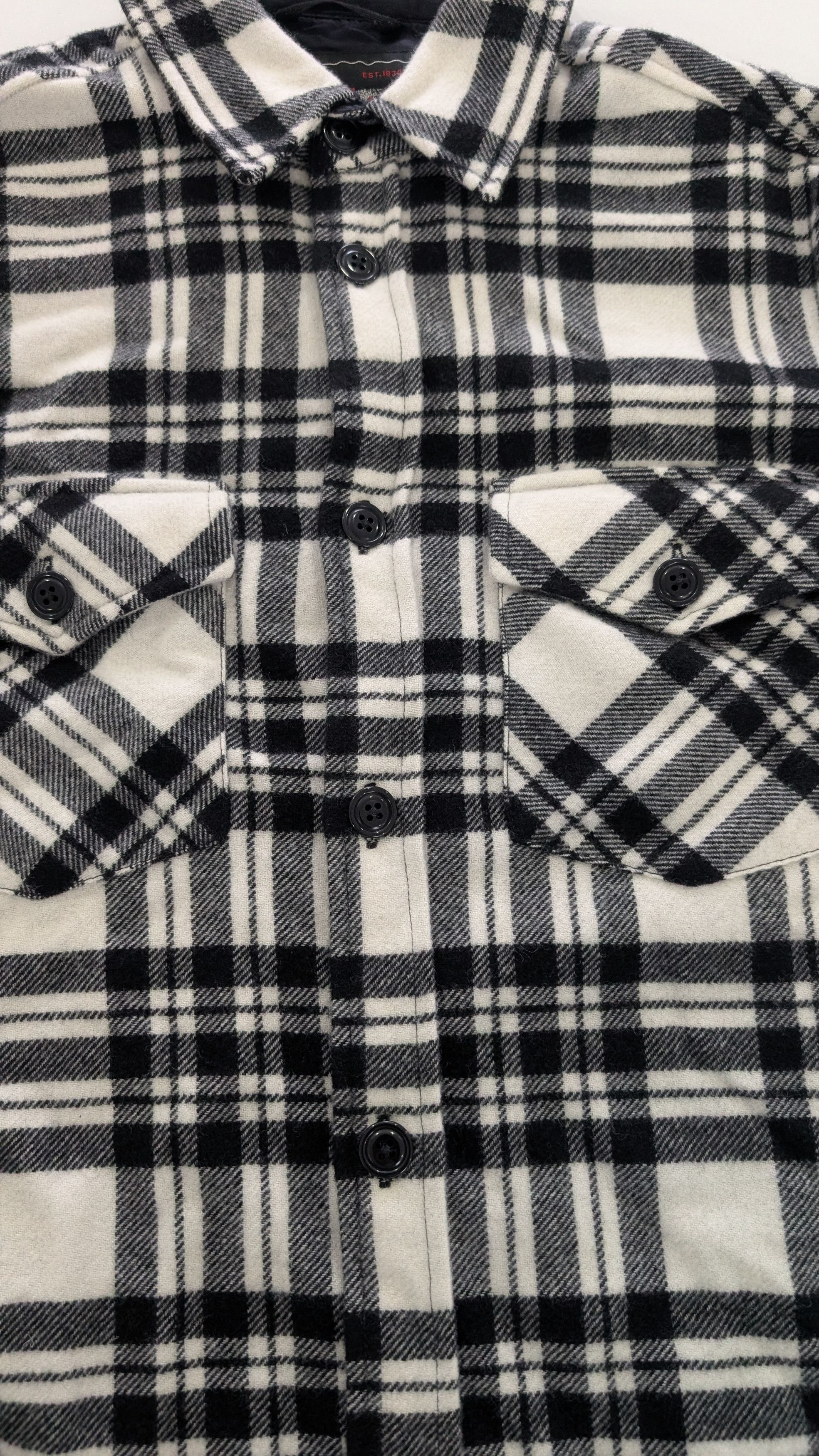 Woolrich Woolen Mills Woolrich 100% Cashmere Overshirt Shacket Italian Size Medium Size US M / EU 48-50 / 2 - 9 Thumbnail