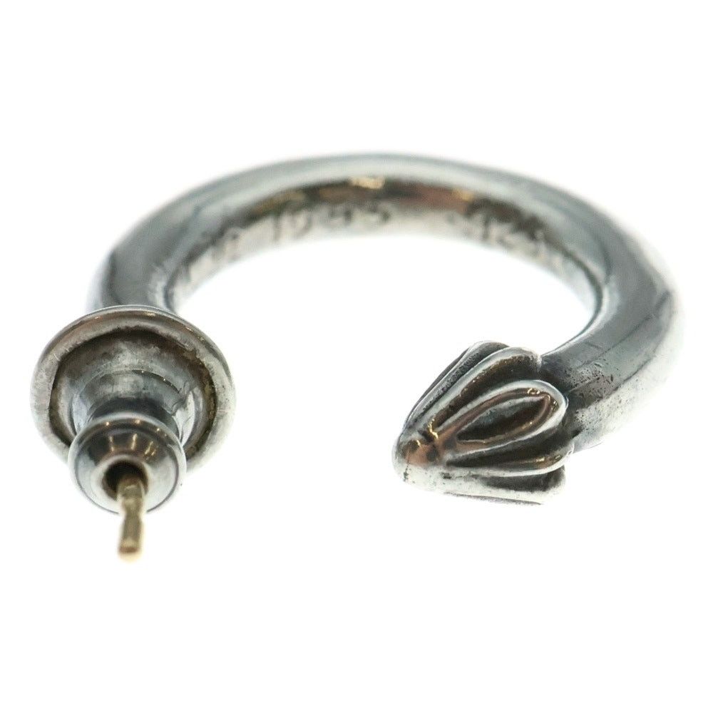Chrome Hearts Chrome Hearts Plain Hoop Earring Silver BCA101 Size ONE SIZE - 4 Thumbnail
