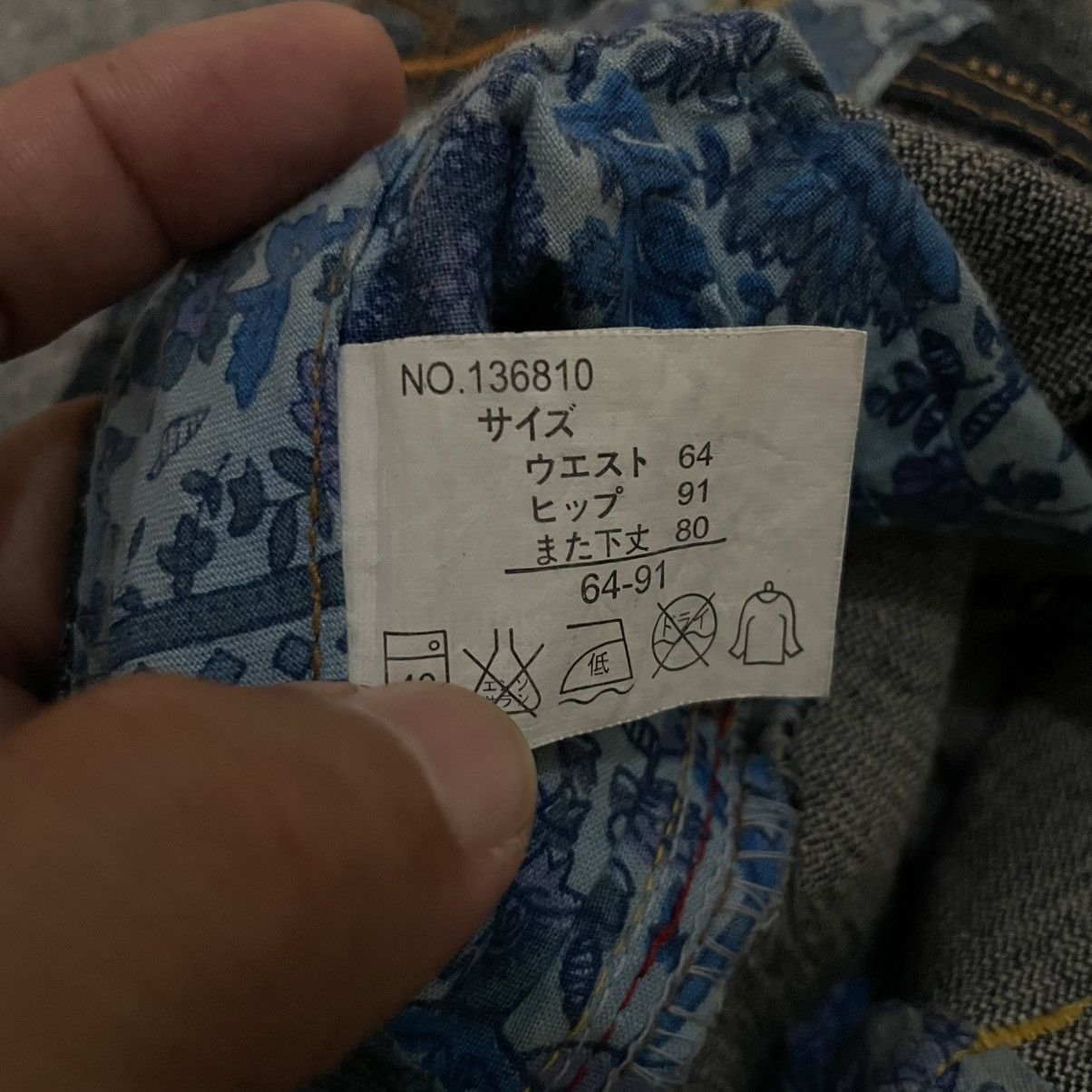 Japanese Brand Womens Flared Denim Jeans Stretch LGB if six was nine y2k Size 30" / US 8 / IT 44 - 7 Thumbnail