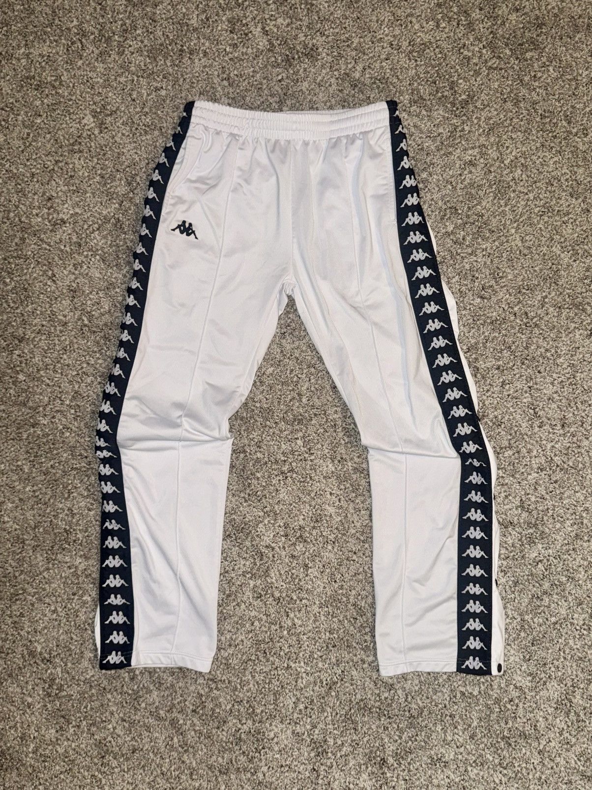 Kappa White Kappa Track Pants Size US 30 / EU 46 - 1 Thumbnail
