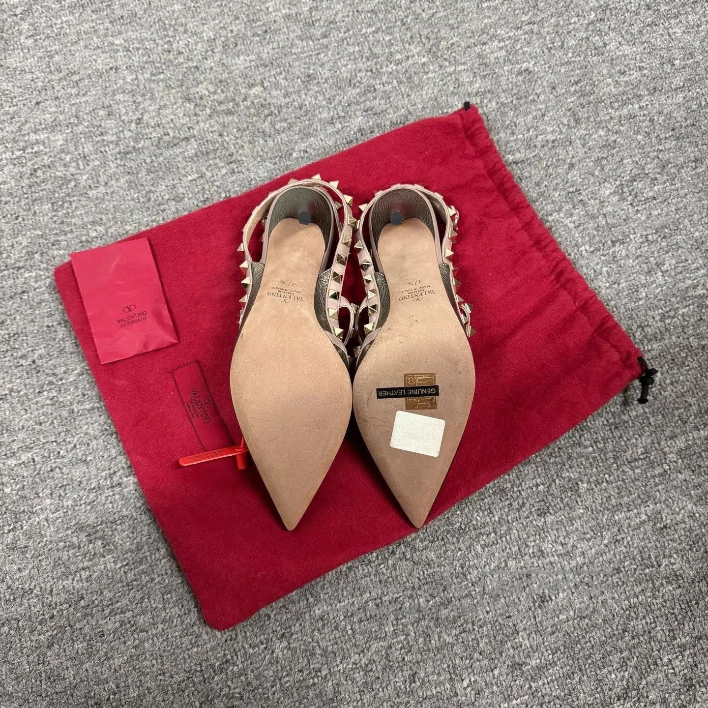 Valentino Valentino Double Ring Rivet High Heels. Size US 6.5 / IT 36.5 - 4 Thumbnail