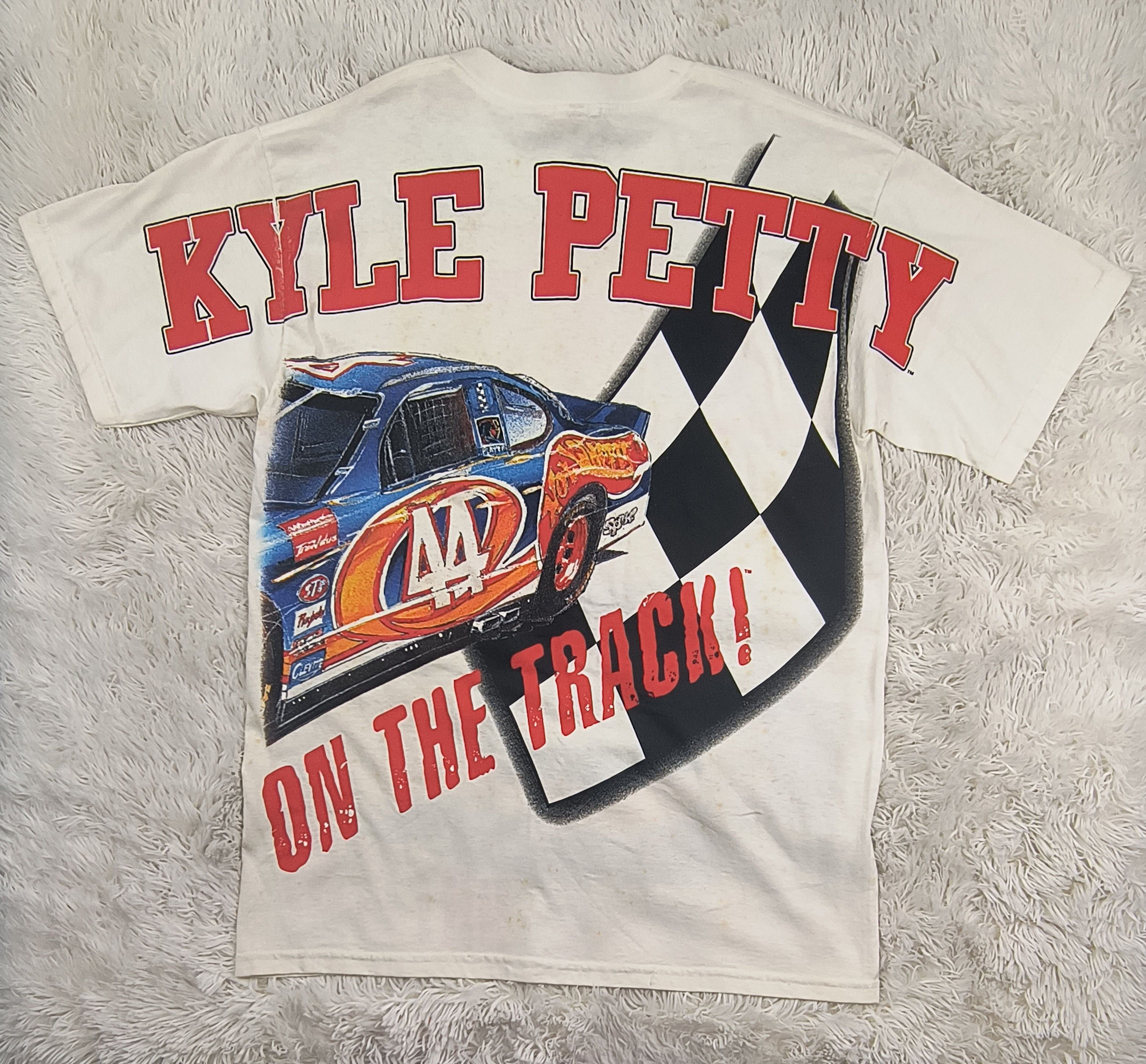 Vintage Vintage Hot Wheels Kyle Petty 1998 tee Size US L / EU 52-54 / 3 - 8 Thumbnail
