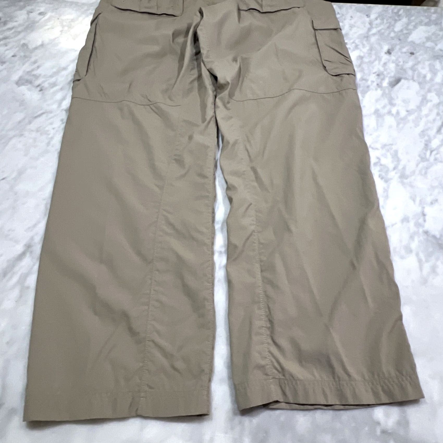 The North Face The North Face Pants Mens 38X31 Beige Flat Front Straight Leg Cargo Pockets Size US 38 / EU 54 - 6 Thumbnail