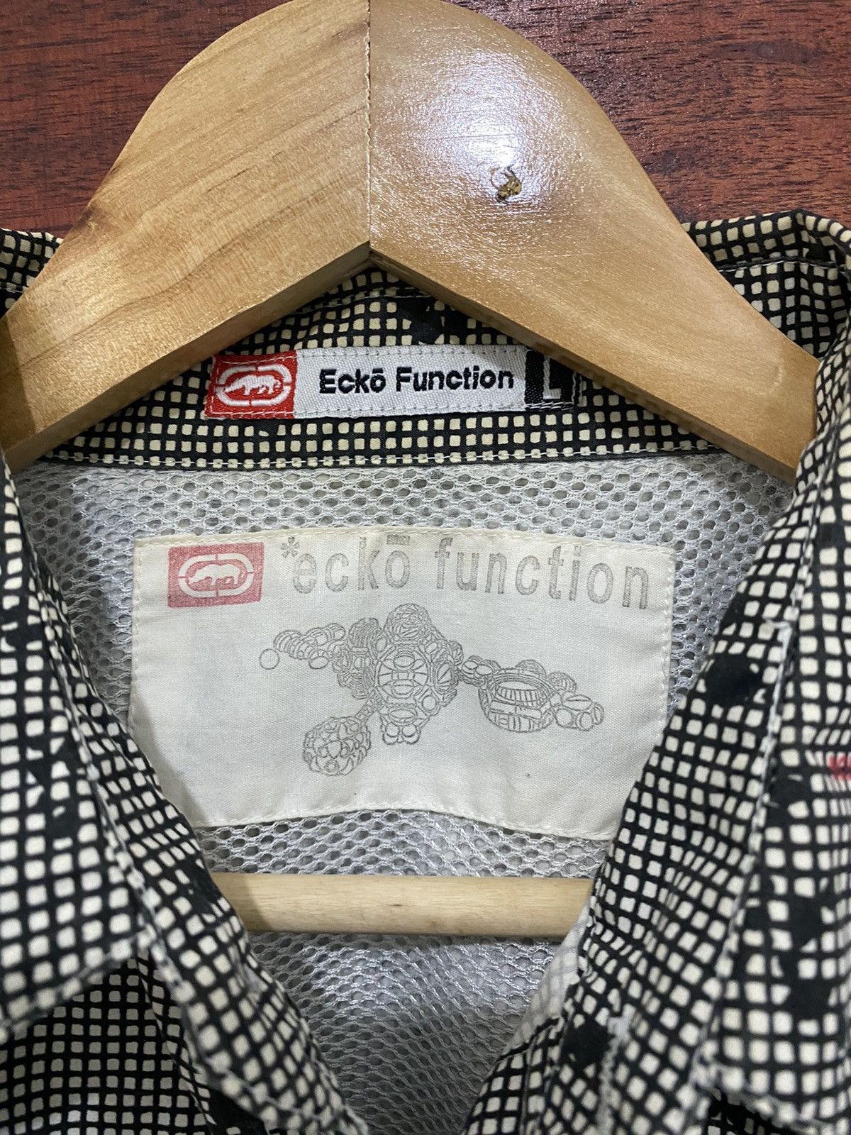 Ecko Unltd. × Japanese Brand Ecko Function Unltd Button Up Polkadot Rare Design Size US L / EU 52-54 / 3 - 10 Thumbnail