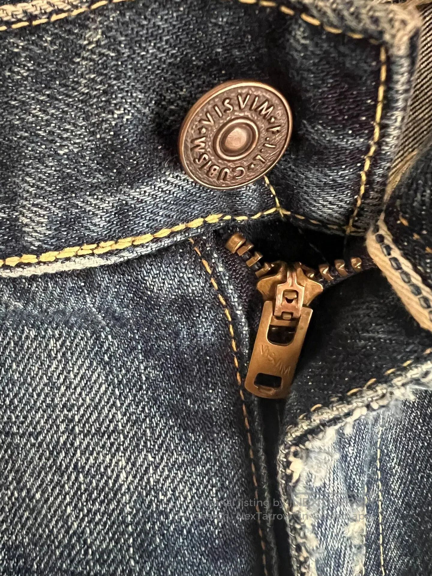 Visvim visvim distressed denim jeans with unique features. Size US 32 / EU 48 - 4 Thumbnail