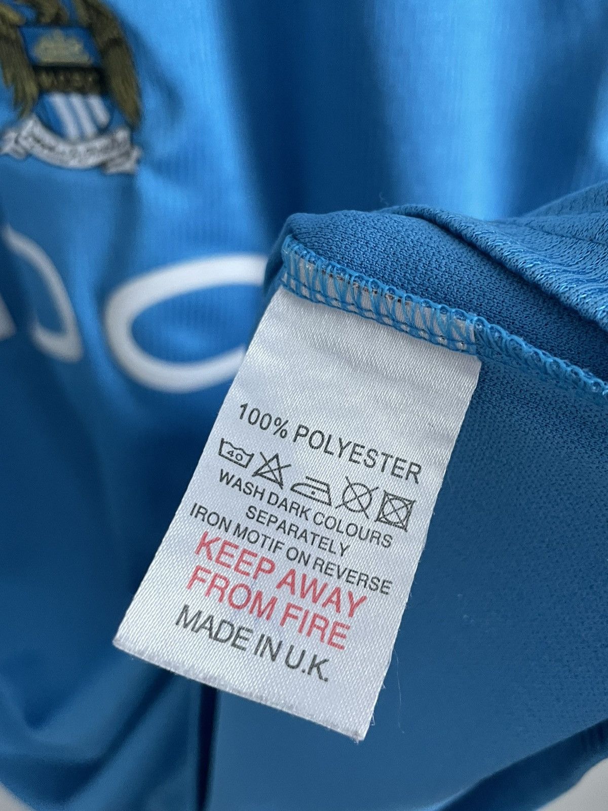 Le Coq Sportif Vintage Le Coq Sportif Manchester City 1999/2001 Jersey Size US M / EU 48-50 / 2 - 7 Thumbnail