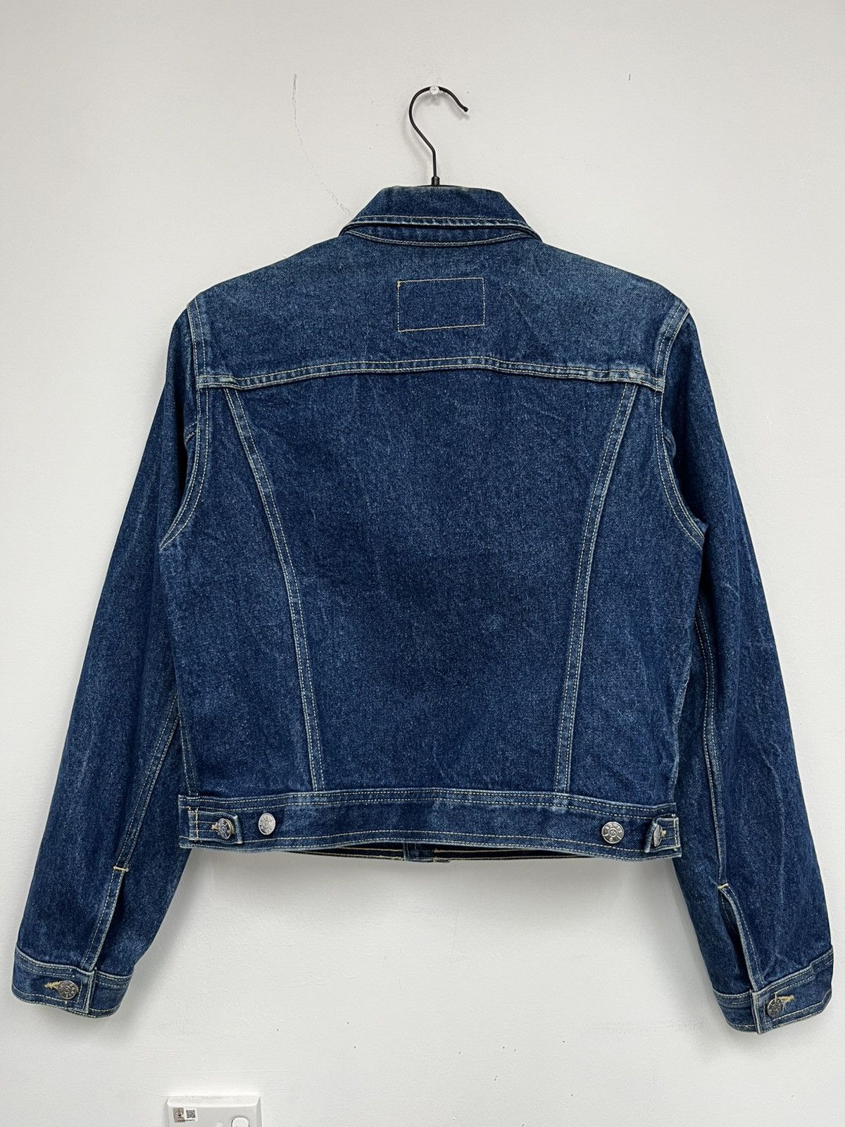 agnes b. Vintage Agnes B Trucker Denim Jacket Size S / US 4 / IT 40 - 6 Thumbnail