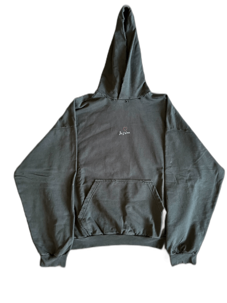 Balenciaga Balenciaga Heart Hooded Sweatshirt for Valentine's Day-yf Size US XS / EU 42 / 0 - 1 Thumbnail