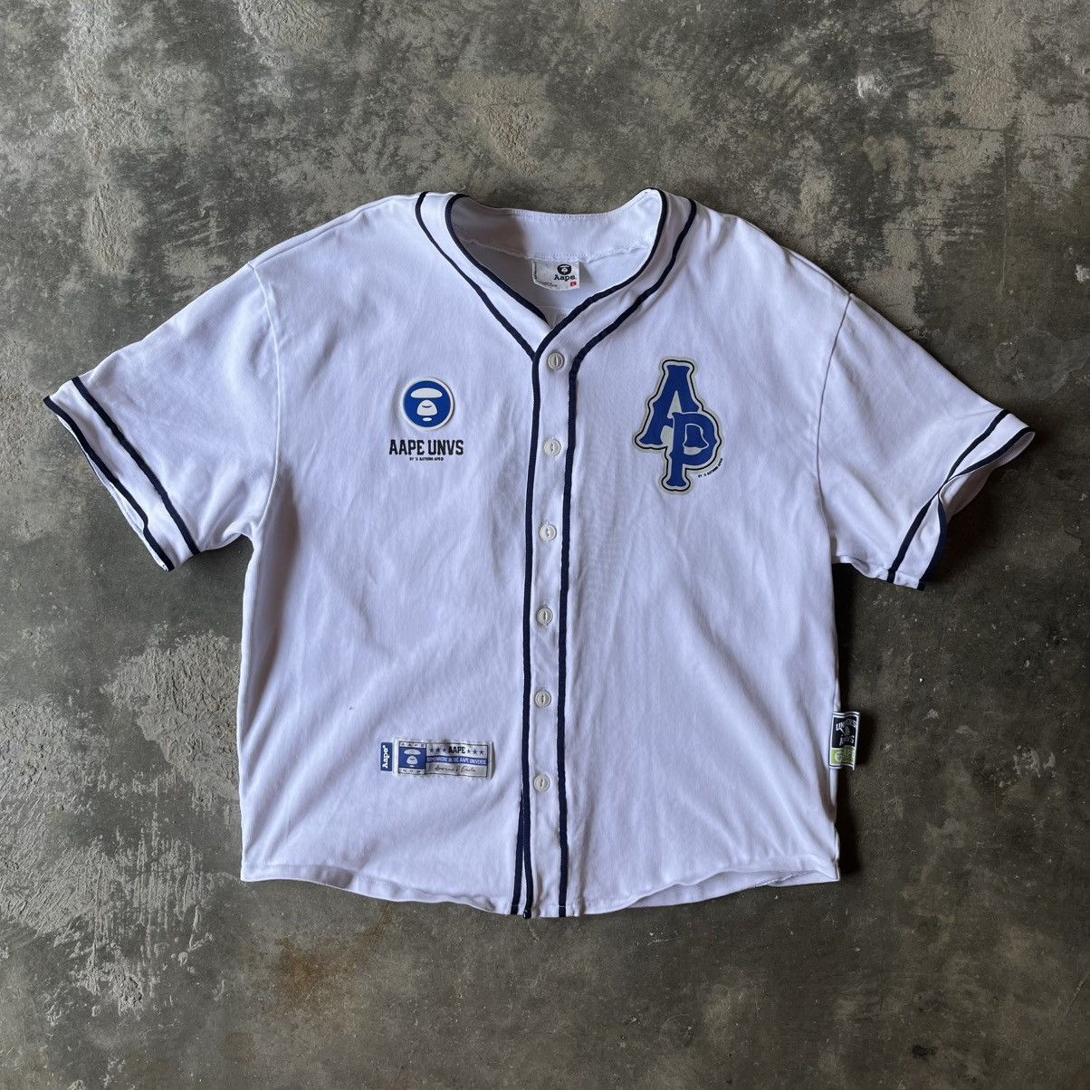 Aape Aape By A Bathing Ape Baseball jersey Size US L / EU 52-54 / 3 - 1 Thumbnail