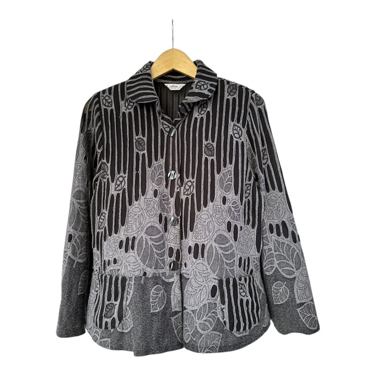 20471120 × Japanese Brand LAFON 27 JAPAN TRANSPARAN SHIRT LGB SICK STYLED Size US M / EU 48-50 / 2 - 1 Thumbnail