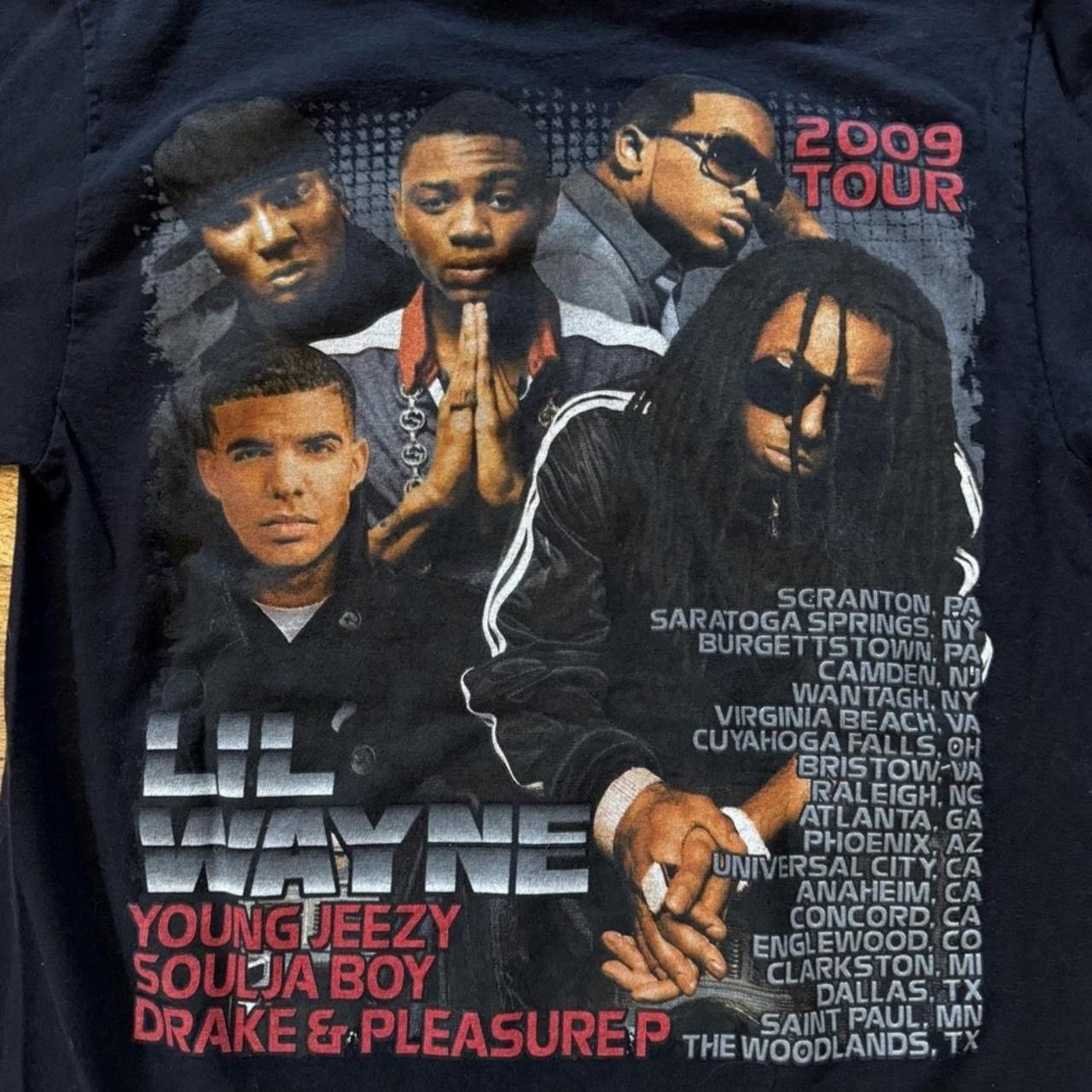 Other Vintage 2008 Lil Wayne 2008/2009 Tour Tee Size US S / EU 44-46 / 1 - 4 Thumbnail