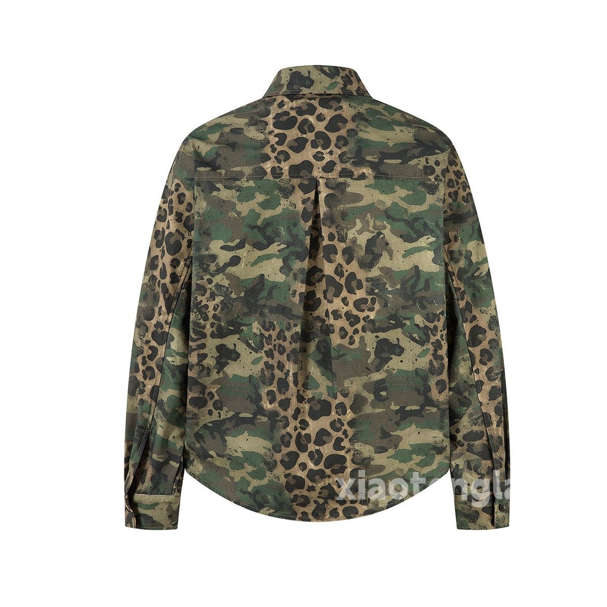 Vintage xz utility military outdoor pattern festival camo shirt Size US M / EU 48-50 / 2 - 2 Thumbnail