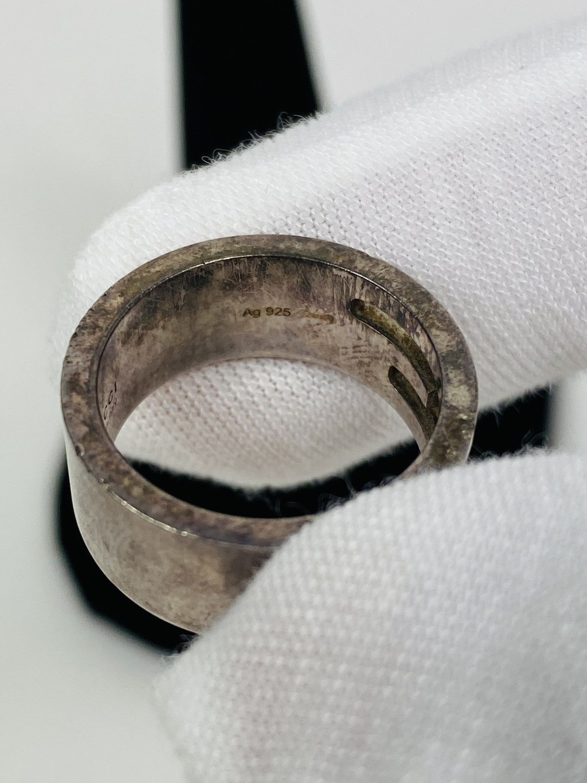 Gucci Gucci .925 Silver G Ring Size IT 12 Size ONE SIZE - 6 Thumbnail