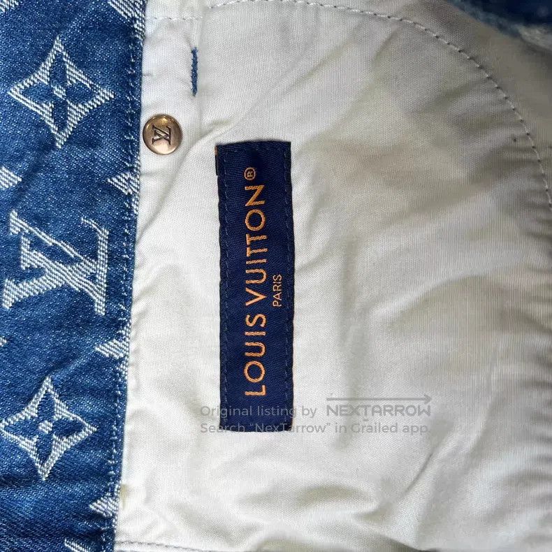 Louis Vuitton Louis Vuitton Blue presbyopic denim shorts Size US 28 / EU 44 - 6 Thumbnail