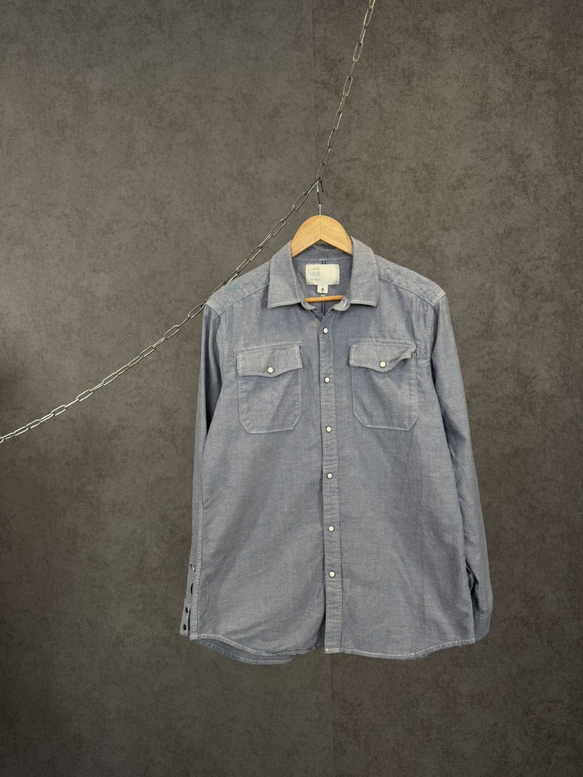 G-Star G Star Raw designer shirt Size US L / EU 52-54 / 3 - 1 Thumbnail