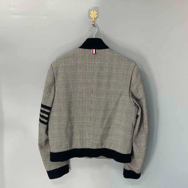 Thom Browne Thom Browne size2 Baseball jacket Size US M / EU 48-50 / 2 - 2 Thumbnail
