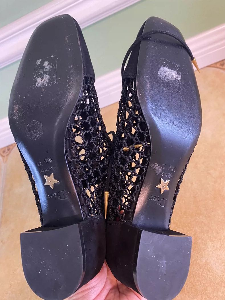 Dior Dior Black Mesh Cut-2505 Size US 10 / EU 43 - 7 Thumbnail