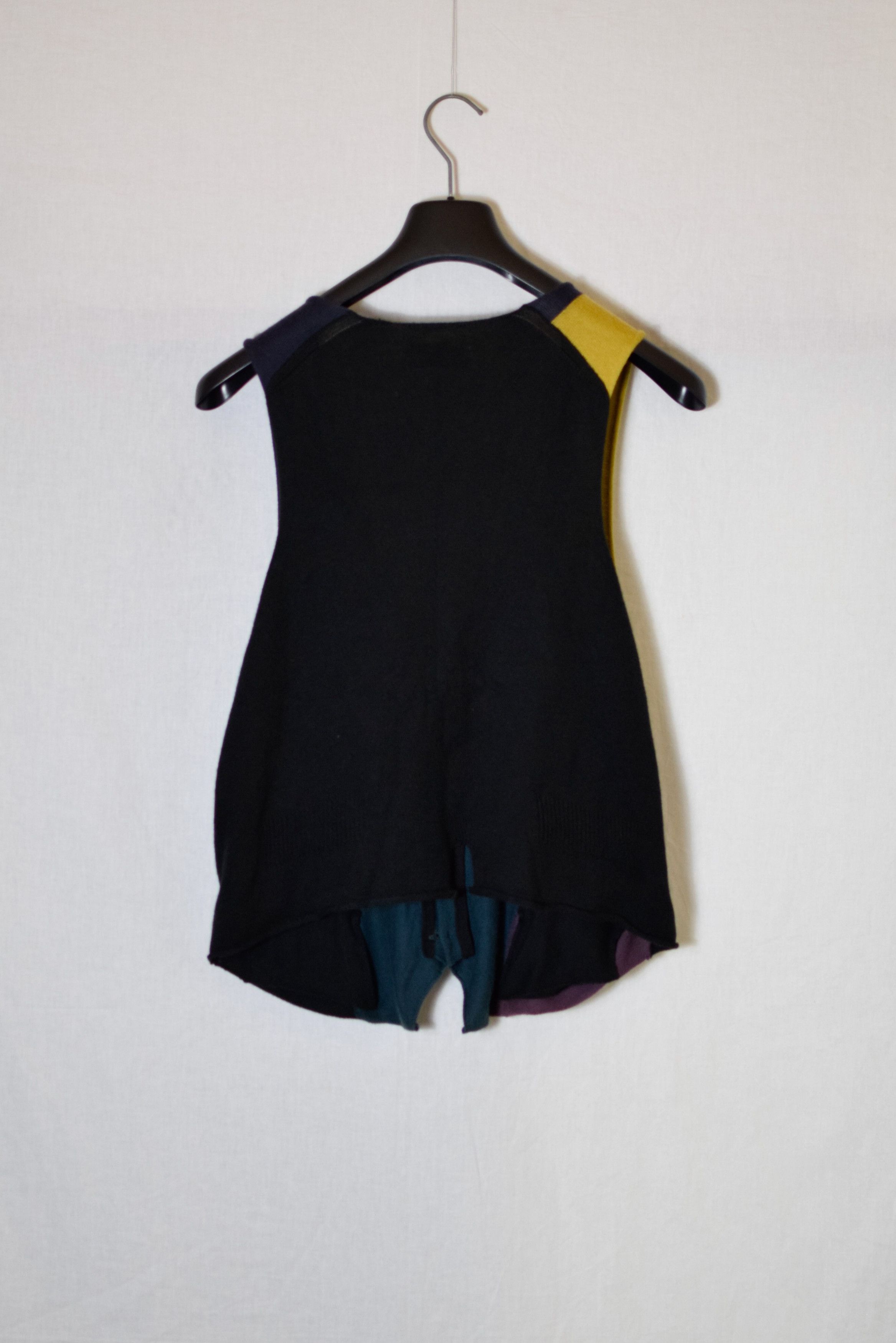 Yohji Yamamoto YYPH SS11 Patchwork Vest - HO-K08-083 Size US M / EU 48-50 / 2 - 3 Thumbnail