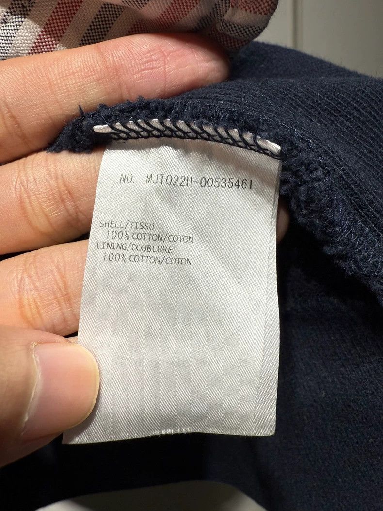 Thom Browne Thom Browne Dark blue zipper jacket 2503-Nextarrow Size US XL / EU 56 / 4 - 6 Thumbnail