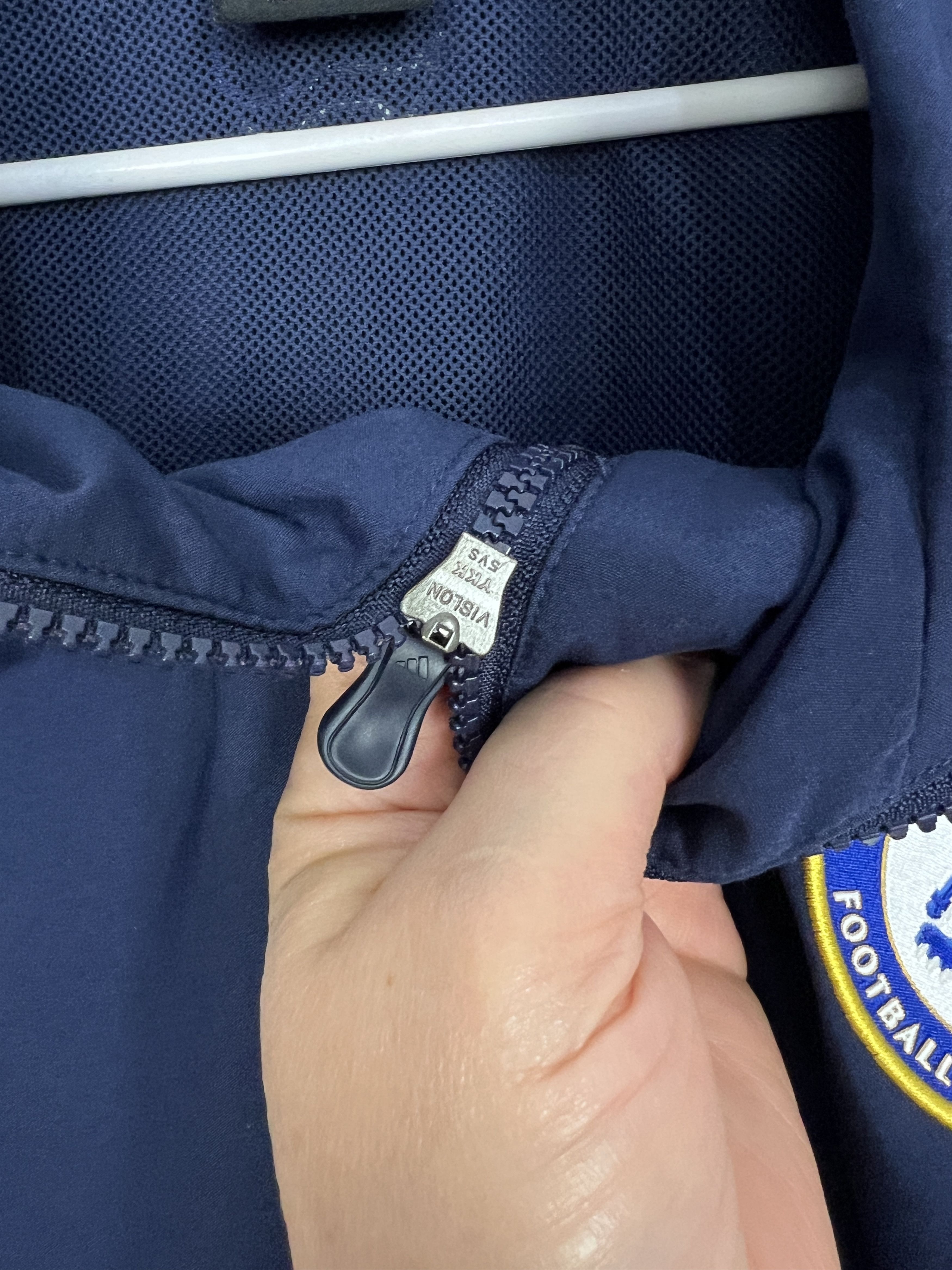 Adidas Vintage Chelsea Football Train Jacket Soccer Track Top Zip Size US L / EU 52-54 / 3 - 11 Thumbnail