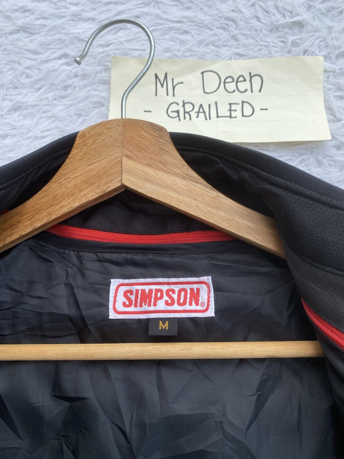 ICON Motorsports Rare Vintage Simpson Biker Racing Jacket Size US M / EU 48-50 / 2 - 10 Thumbnail