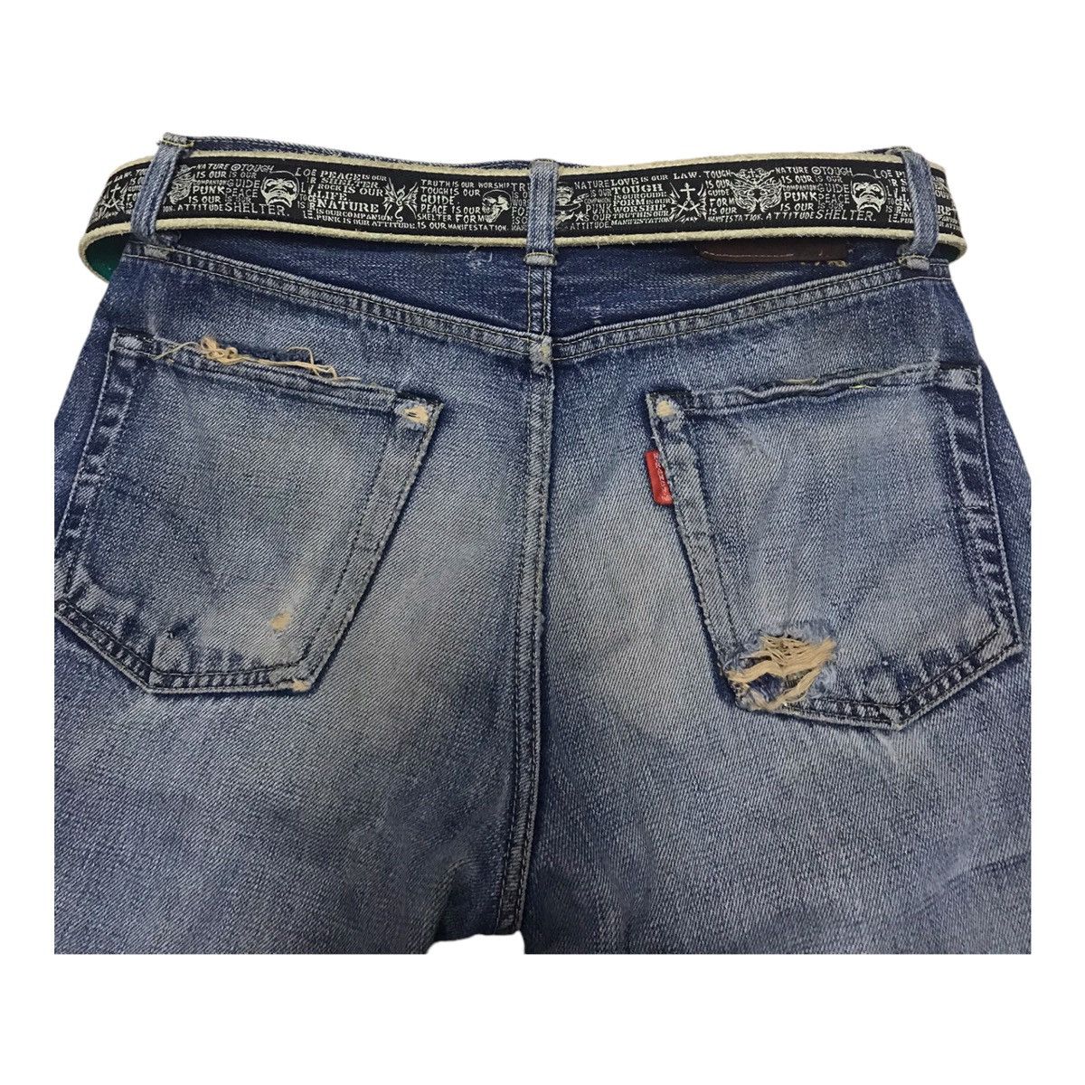 Hysteric Glamour × If Six Was Nine × Japanese Brand Tough Jean Punk Full Print Belt Size ONE SIZE - 5 Thumbnail