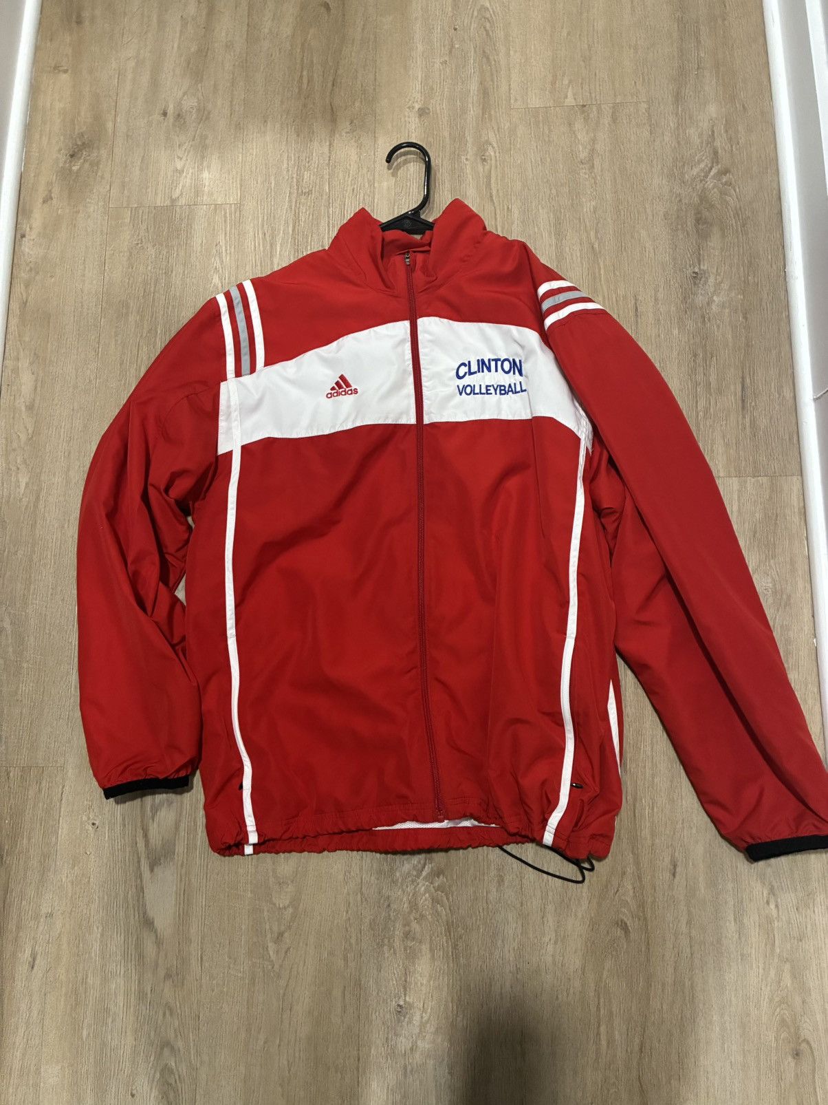 Adidas Adidas red windbreaker jacket Size L #windbreaker Size US L / EU 52-54 / 3 - 1 Thumbnail