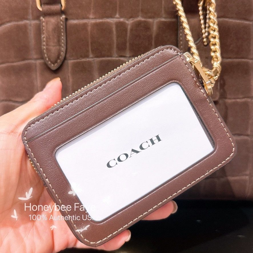 Coach Zip Card Case CCV89 Size ONE SIZE - 3 Thumbnail